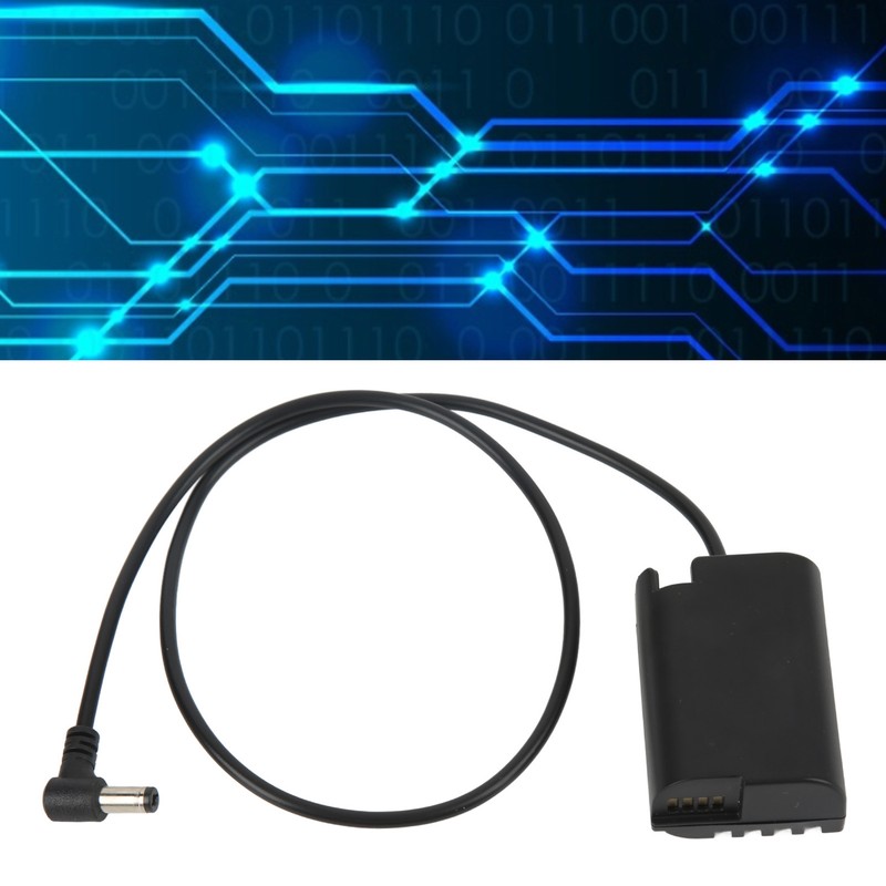 DMW DCC17 Dummy Battery DMW BLK22 DC Coupler 5.5x2.1 for