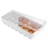 iDesign Fridge Binz BPA-Free Plastic Stackable Egg Holder - 14.5"