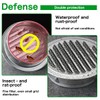 10"Inch Stainless Steel Universal Round Louvered Vent Cover with Built-in