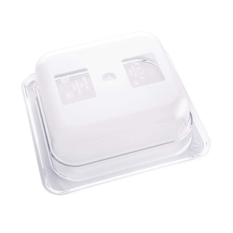 Vogue U239 1/6 Gastronorm Container 65mm 1.05 Litre Clear Catering