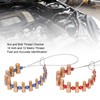 Nut and Bolt Thread Checker 26 Pieces Metric and Inch
