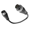 4-Prong Charger Extension Cable(8.3") for Ninebot Cable, Charging Cord Compatible