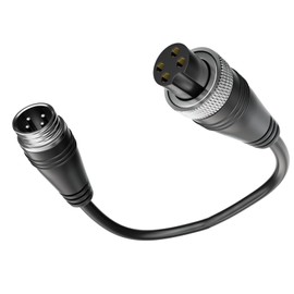 4-Prong Charger Extension Cable(8.3") for Ninebot Cable, Charging Cord Compatible with Ninebot by Segway Go Kart Kit MAX/S/Mini PRO Ninebot S Gokart PRO Scooter, Fast Charger Cable Extend Accessories