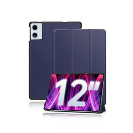 Case for TECLAST T60 Plus Tablet 12 Inch, yystao Slim Stand Tri-Fold Hard Protective Case Cover Compatible with TECLAST Tablet T60 Plus, Shockproof & Dustproof, Blue