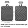 GROBRO7 5Pack Pocket Pot Holders Cotton Heat Resistant Potholder Multipurpose