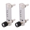 CNBTR 2 Pieces LZM-6 Flow Meter 100-1000ml/min for Oxygen Gas
