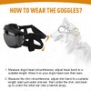 Dog Goggles Medium Large Breed, Dog Glasses Sun Protection Windproof