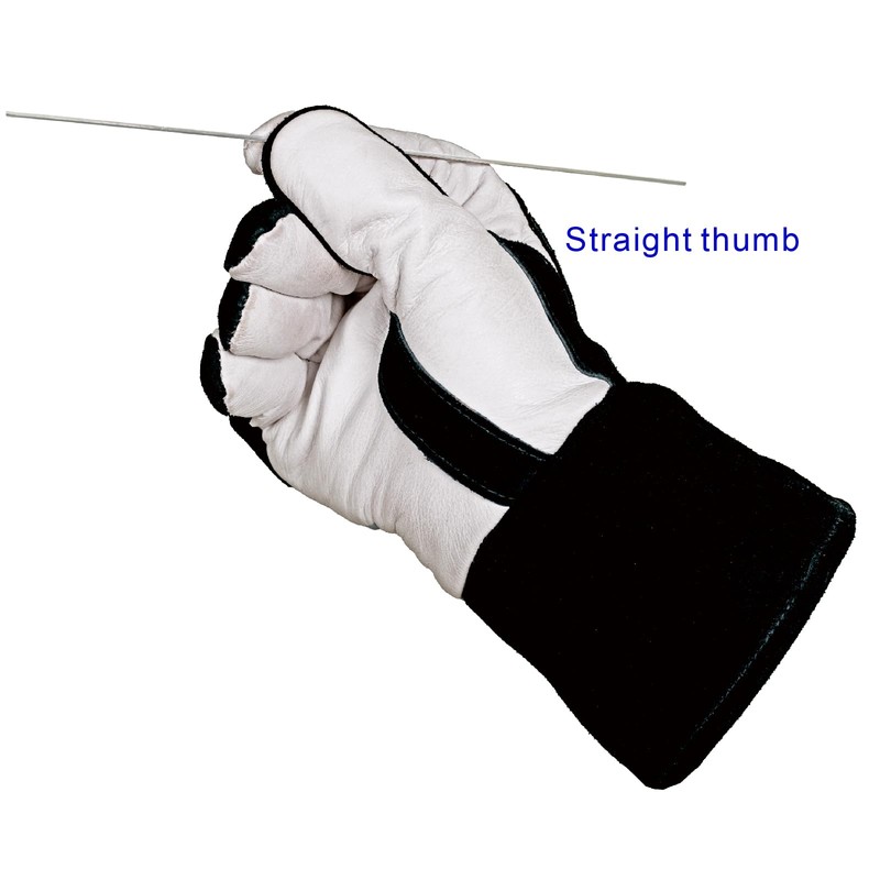 [ARC KNIGHT] Weldas Premium MIG Welding Gloves, 10-2020XL, Black &