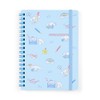 Sanrio 092118 B6 Ring Notebook, Cinnamoroll, Cinnamoroll, 7.2 x 5.3