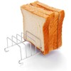Silver 8 Holes Stainless Steel Tool Toast Cooling Grid Bread