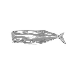 MARIPOSA Nantucket Whale Small Dish, Silver