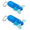 O2COOL Keychain Sport Misting Fan - Pocket Size Battery Powered