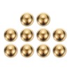 sourcing map 10pcs Precision Solid Brass Bearing Balls 5/8" Industrial