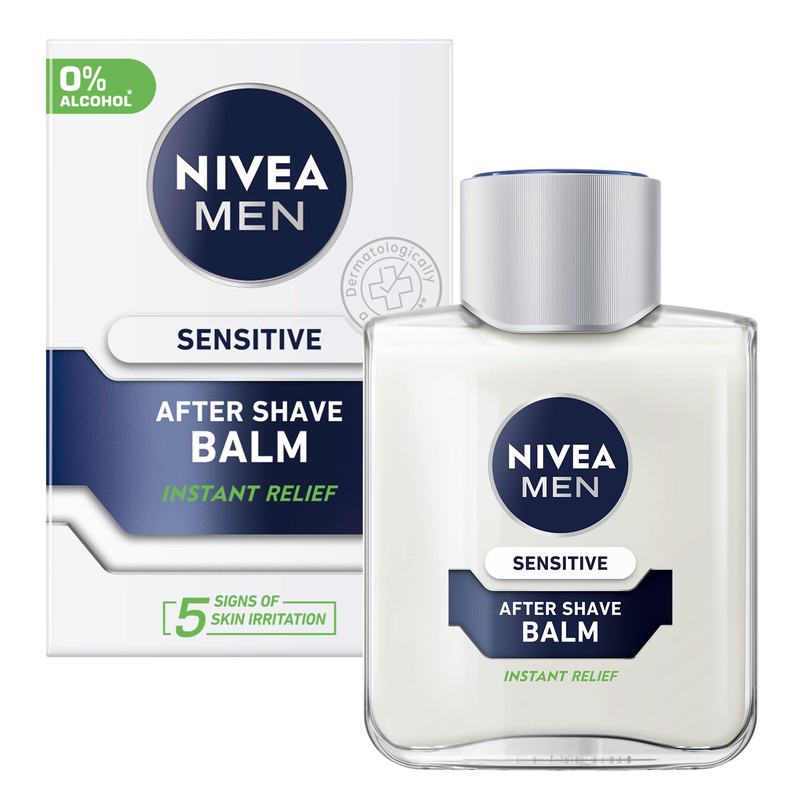 NIVEA Men Sensitive Post Shave Balm, 100 ml