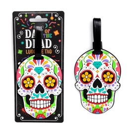 Puckator Day of The Dead PVC Luggage Tag