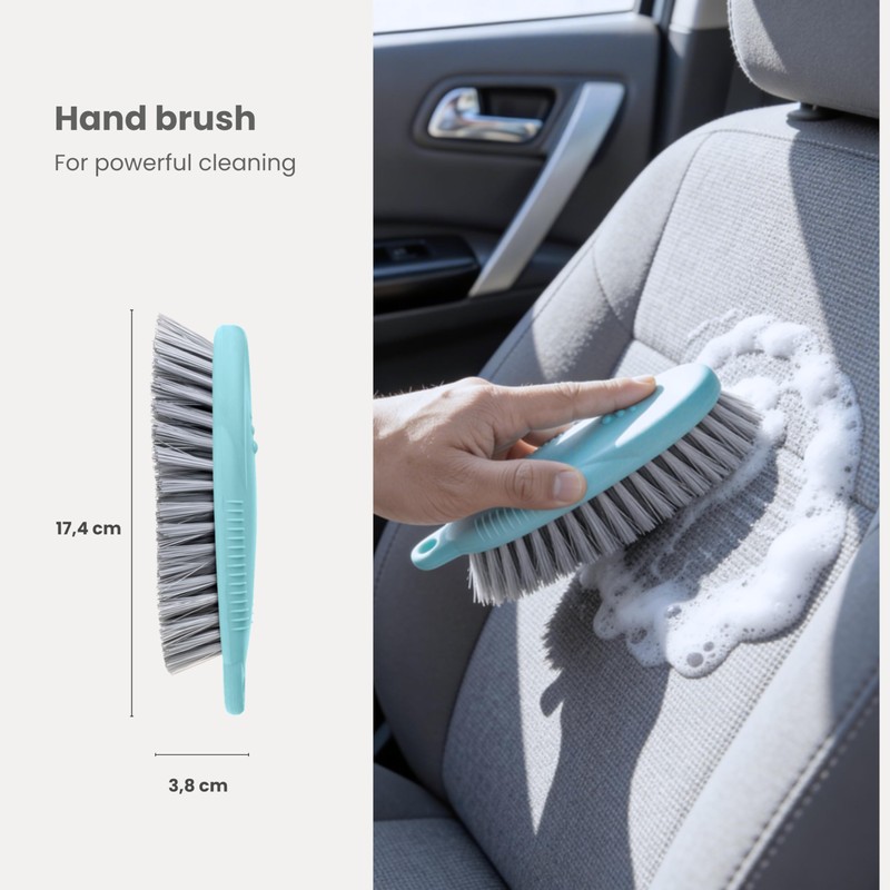 VIGAR Blue Small Hard Bristle Multi-Function Brush