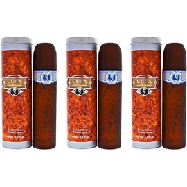 CUBA BLUE(M)EDT SP 3.4oz (Pack of 3)