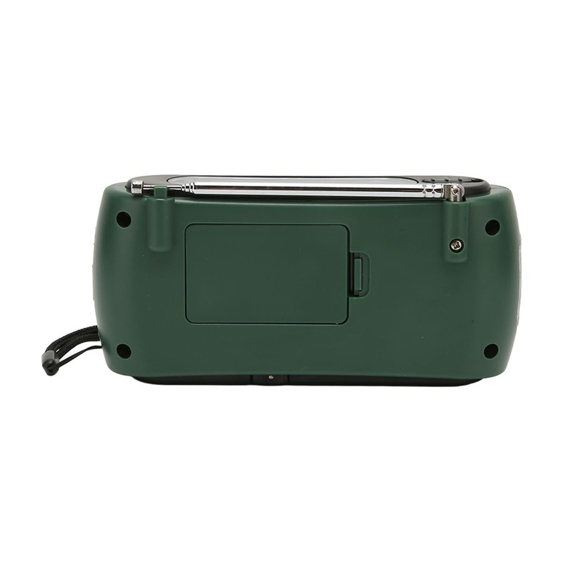 Solar Hand Crank Radio Multifunction Rechargeable Emergency Radio with Flashlight