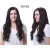 OneDor® 20" Curly Full Head Clip in Synthetic Hair Extensions