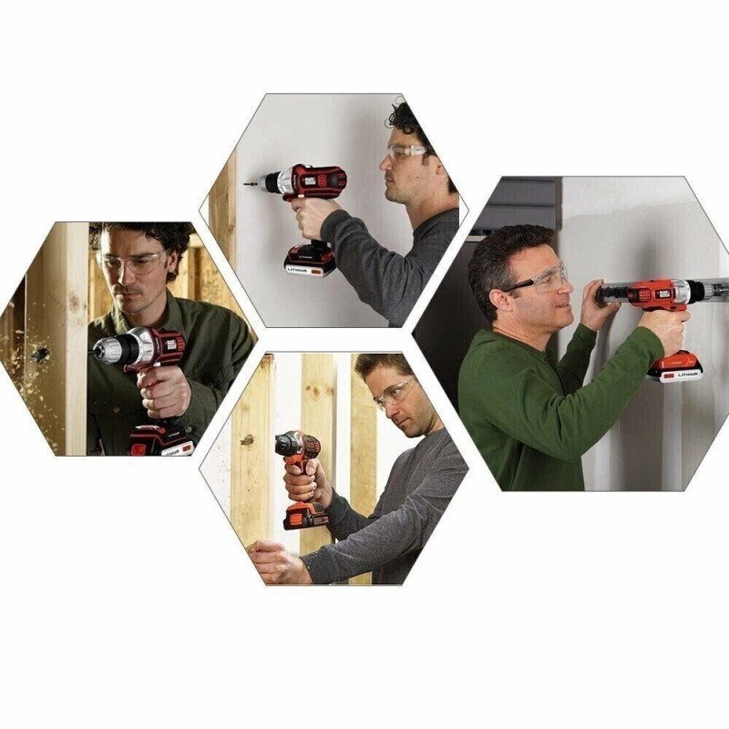 BLACK+DECKER 2Pack LithiumBattery replace for Black and Decker 20 Volt