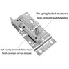 AUXBC 1 Pair Tip Out Tray Hinges, 45 Degrees Tilt
