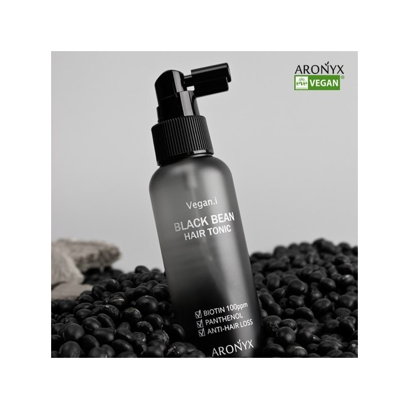 Vegan Eye Black Bean Hair Loss Tonic 100ml x 2
