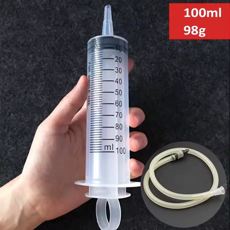 500ml Automotive Fluid Extractor Syringe Hand Pump with Hose