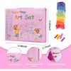 PUNKZZ 208 Piezas De Arte Para Niños Kit Set De