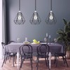 Giggi Giggi Black Ceiling Light Wire Basket Metal Basket Pendant