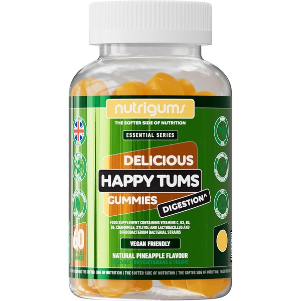 Happy Tums Probiotic Complex Gummy | 1.125 Billion CFU Triple