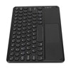 10in Wireless Bluetooth Touchpad Keyboard Retro Round Keycap Ergonomic Magnetic