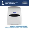 Kimberly-Clark Sanitouch Hard Roll Paper Towel Dispenser (09991), Hands-Free Pull