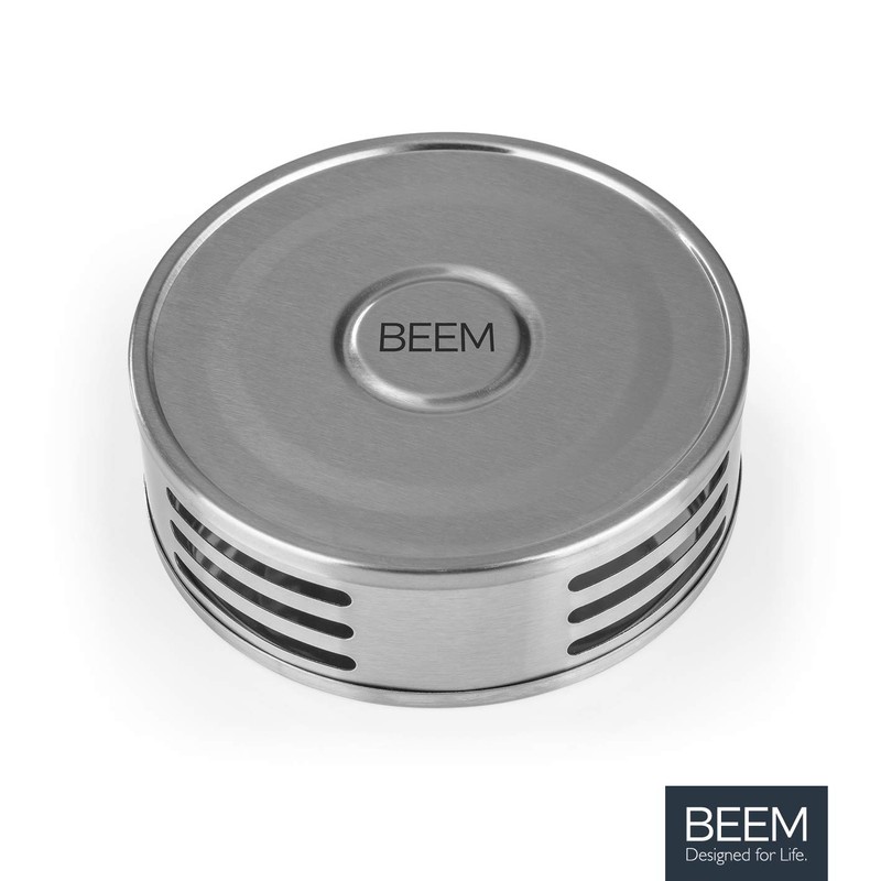 BEEM 04954 Tea Light Warmer Stainless Steel