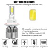 SHENKENUO For Hummer H3 2006-2010 8000K LED Headlight Hi/Lo +