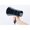 japomizuno Bullhorn/Rechargeable Megaphone Speaker with 240's Recording,Siren,U-Disk Player,Rechargeable Battery Included