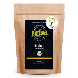 Brahmi Organic Powder, 250 g, Bacopa Monnieri, Memory Plant, Vegan, Ayurveda, Guaranteed without Additives, Brahmi Powder, Bottled in Germany (DE-ÖKO-005)