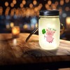 Lucky Pig Solar Light with Saying "Viel Glück ein dekoratives