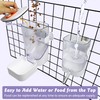 Apatal 34oz Automatic Rabbit Food Dispenser for Cage Hanging Guinea