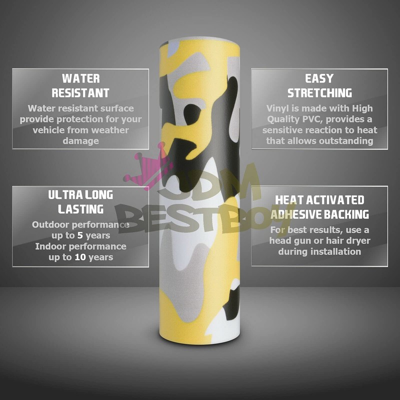 Free Tool Kit Intense Blue Camouflage Camo Vinyl Wrap Decal