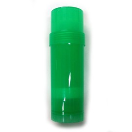 6 ct. Deodorant Twist-up Empty Containers (Green) - for lotion bar, heel balm etc. (2 oz.)