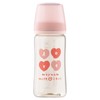 Moyuum Plastic Baby Bottle, Cute Design Makes Nursing Time More