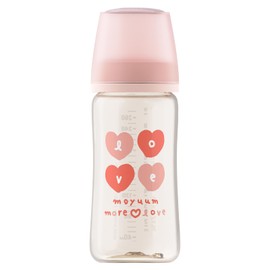 Moyuum Plastic Baby Bottle, Cute Design Makes Nursing Time More Fun