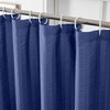 Aiyufeng Extra Long Royal Blue Shower Curtain 96 Inch Long,