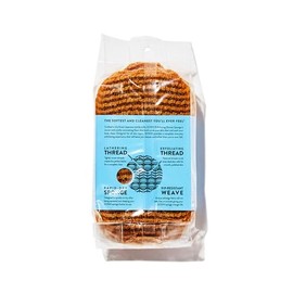 Esponja Exfoliante Ducha Resistente Desgarros Secado Rápido Baño Todo Tipo Pieles Color Amarillo Caléndula Fabricada Japón