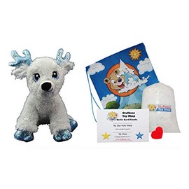 Make Your Own Stuffed Animal Mini 8 Inch Very Soft Flash The Reindeer Kit - No Sewing Required!