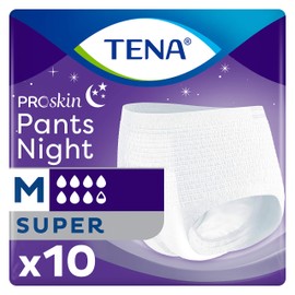 Tena Pants Night Super - Medium - Pack of 10