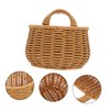 CAXUSD 1pc Woven Wall Hanging Basket for Kitchen Storage Versatile