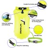 T6 3PC Safety Inflated Swim Buoy Float Tow Open Water