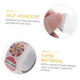 Ciieeo 2 Rolls School Reward Stickers for Boys and Girls Aesthetic Classroom Stickers Motivational Teacher Supplies