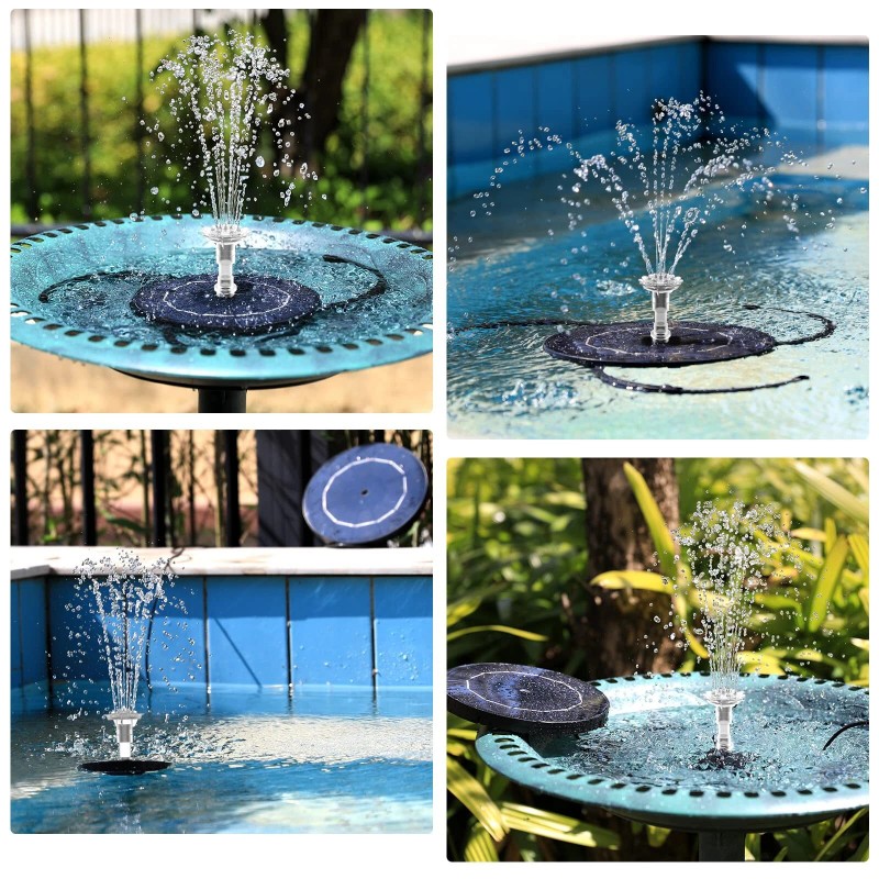AISITIN 3.5W Solar Water Pump Fountain Eco Friendly Garden Feature